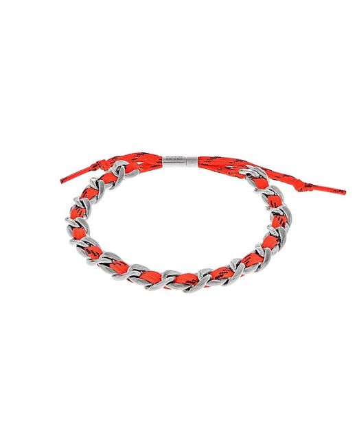 Balenciaga Red Malibu Gourmette Choker