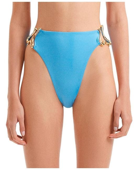 Moeva Blue Clyde Bikini Bottom