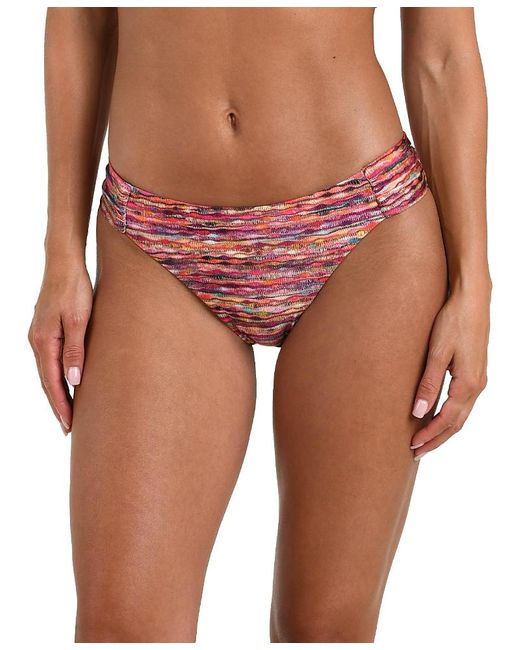 Sunshine 79 Shimmer Ripple Shirred Side Hipster Bottom