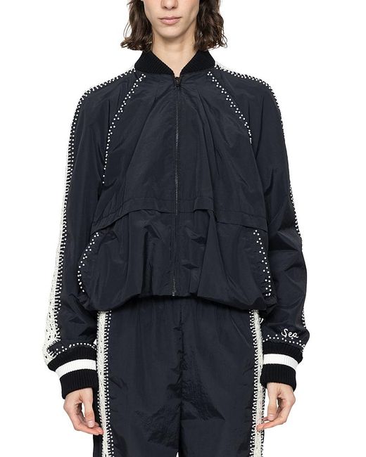 Sea Blue Alberta Pearl Jacket
