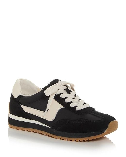 Dolce Vita Black Low Top Sneakers