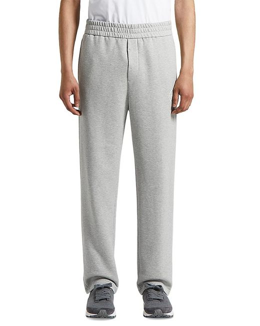 Peserico Gray Cotton Drawstring Trouser for men