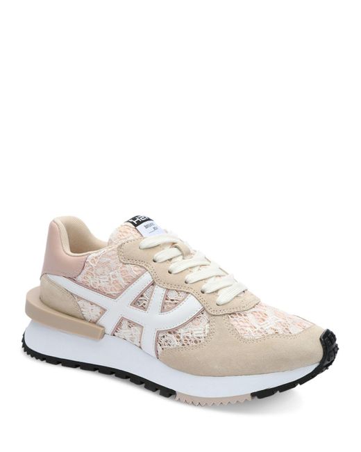 Ash Toxic Lace Up Low Top Running Sneakers in White | Lyst