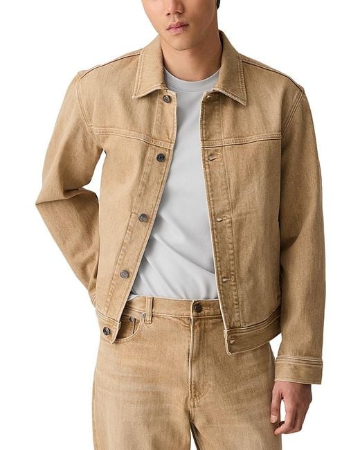 Theory Natural Mod Trucker Jacket for men