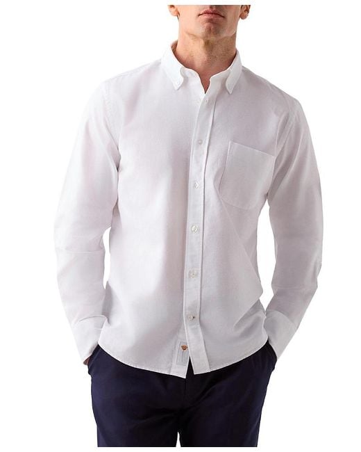 Robert Talbott Gray Harrison Button Down Oxford Shirt for men