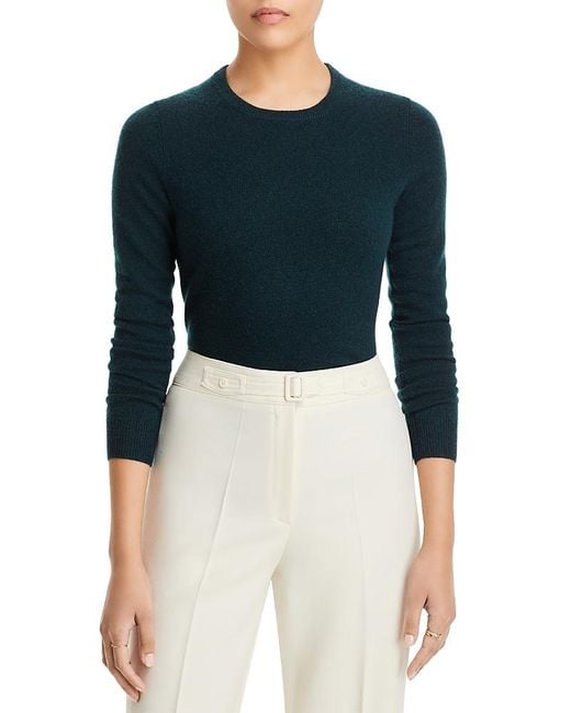 C by Bloomingdale's Cashmere Blue C By Bloomingdale's Crewneck Cashmere Sweater