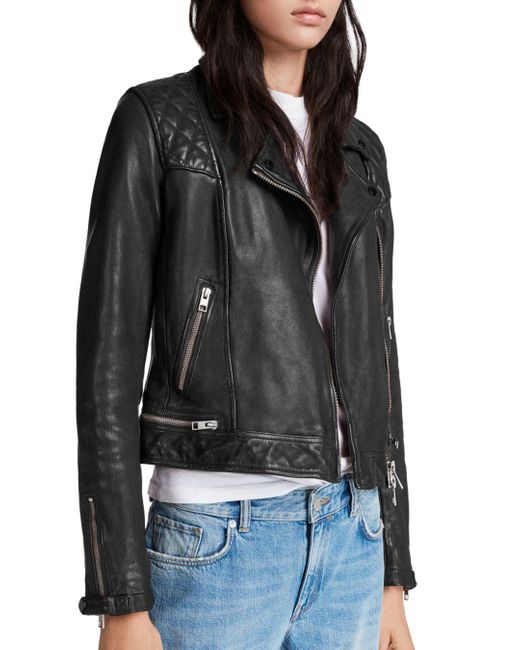 bloomingdales all saints leather jacket
