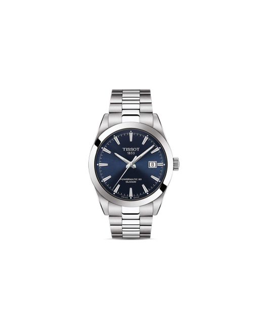 tissot silicium blue