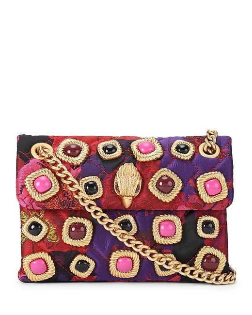 Kurt Geiger Red Mini Kensington Gems Crossbody