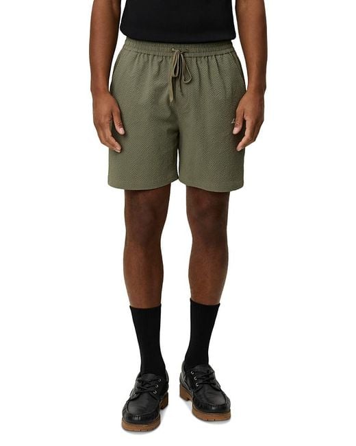 Les Deux Green Stan Drawstring Trunks for men
