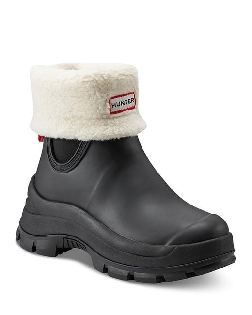 Hunter Black Esme Waterproof