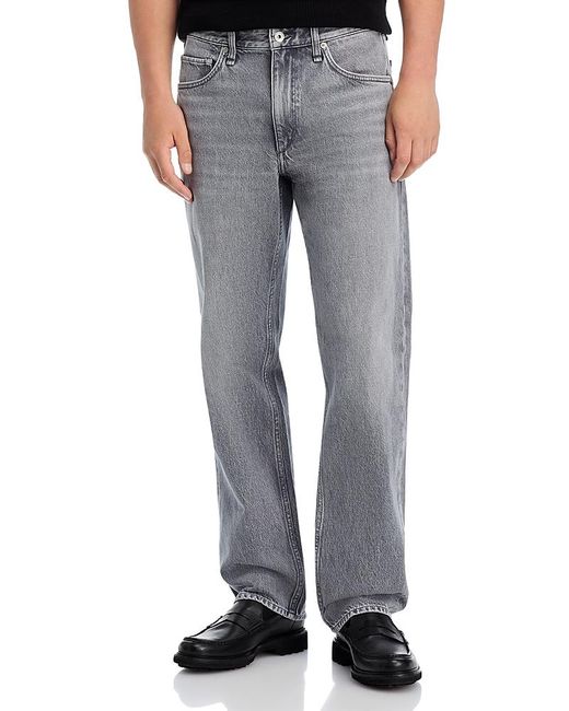 Rag & Bone Gray Fit 4 Rigid Jeans for men
