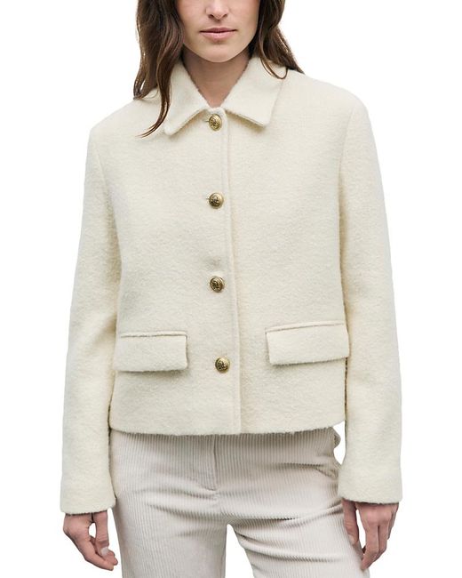 Gerard Darel Natural Judit Button Front Jacket