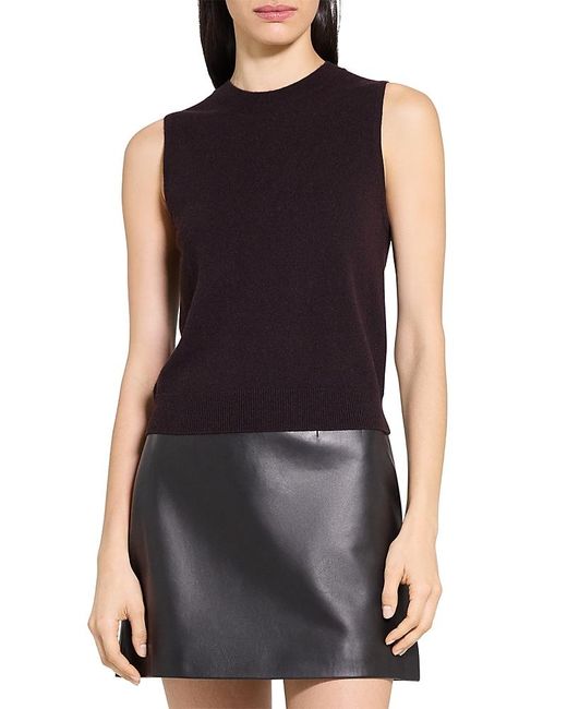 Theory Black Cashmere Shell
