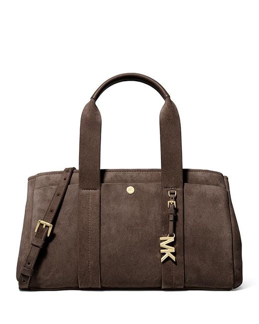 Michael Kors Brown Romee Small East/West Satchel