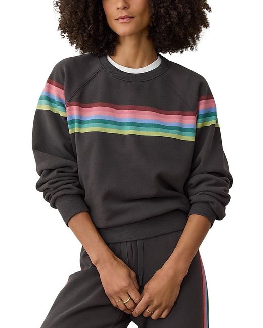 Marine Layer Gray Cloud 9 Oversized Crewneck Sweater
