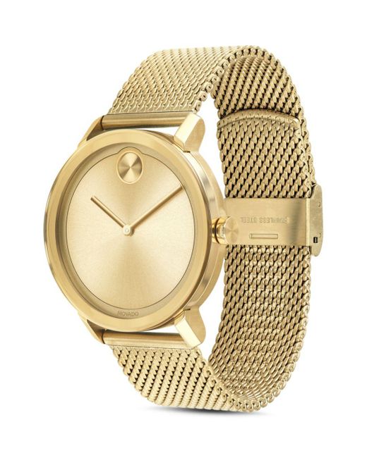 movado bold evolution bracelet watch