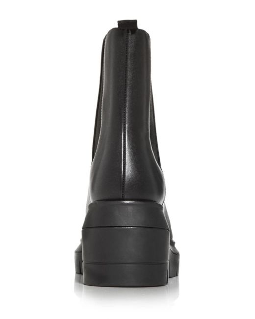 stuart weitzman women's norah block heel platform chelsea boots