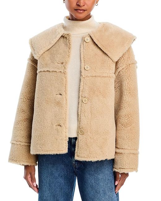 Rails Natural Wesson Faux Shearling Jacket