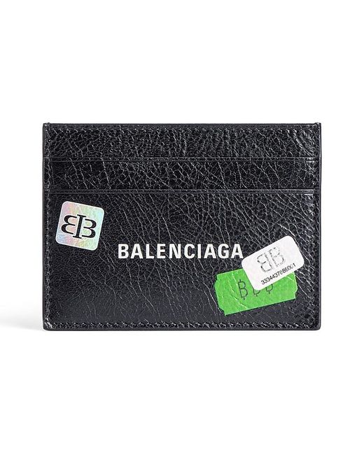 Balenciaga Black Cash Card Holder