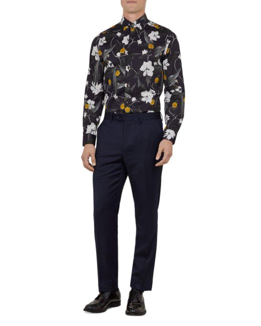 ted baker slim fit suit