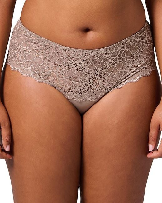 Simone Perele Brown Caresse Boyshort