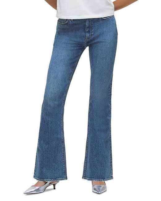 Hudson Baby Girls' Barbara High-Rise Boot Jeans – Trendy Bootcut With Stretch, Flattering Fit