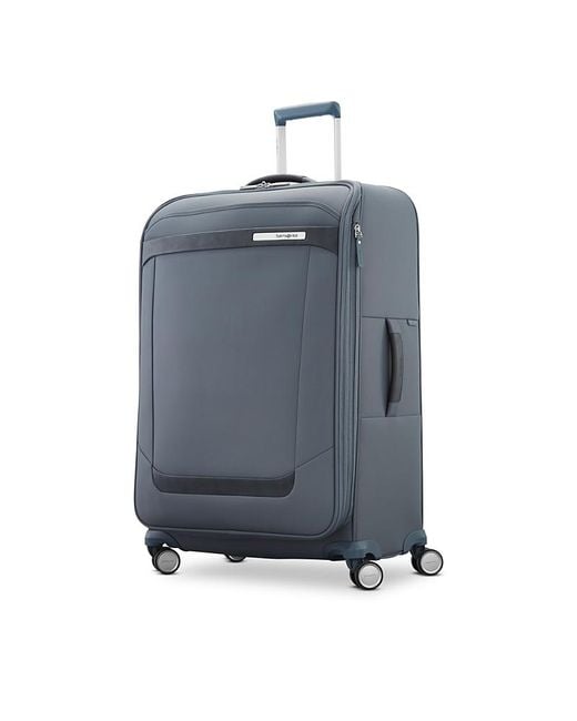 Samsonite Blue Elevation Plus Softside Large Expandable Spinner Suitcase