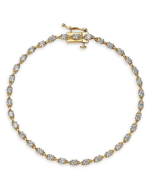 Bloomingdale's Fine Collection Metallic Diamond Station Bracelet