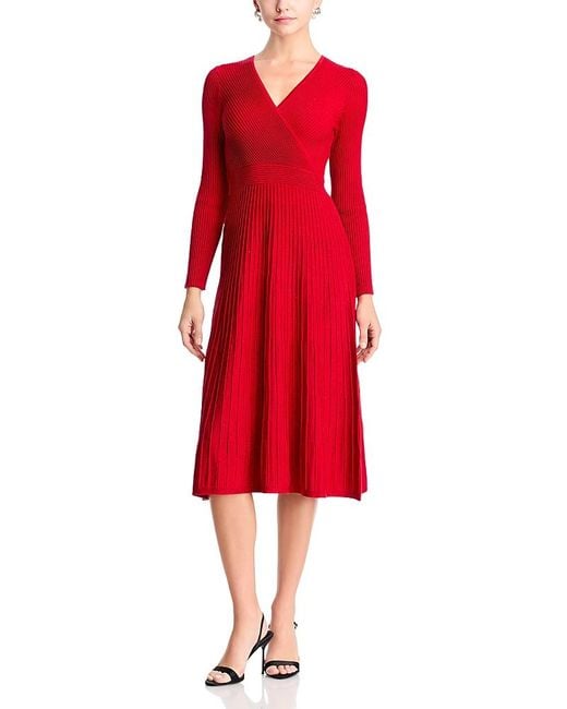 tahari dresses red Women's Tahari Arthur S. Levine Red Dress