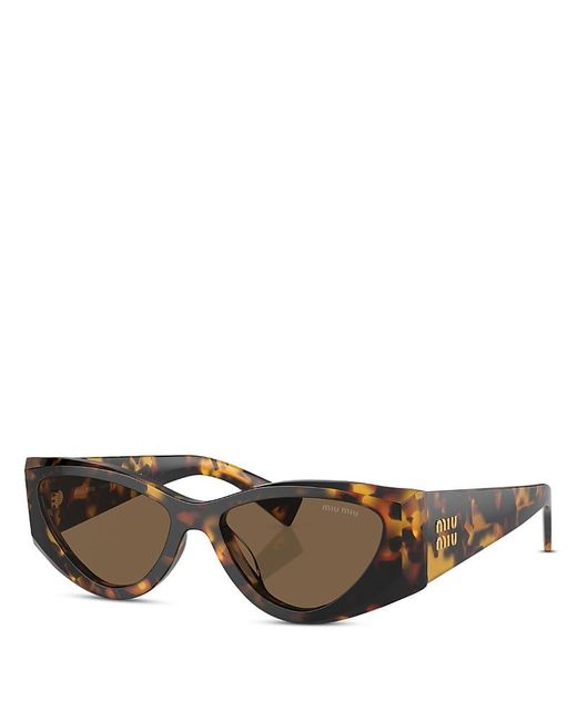 Miu Miu Multicolor Cat Eye Sunglasses, 54Mm