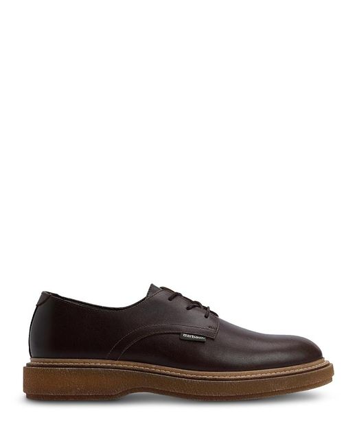 Barbour Brown Harefield Derby Shoe for men