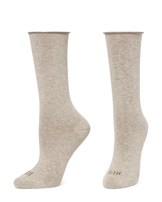 Hue White Jean Socks