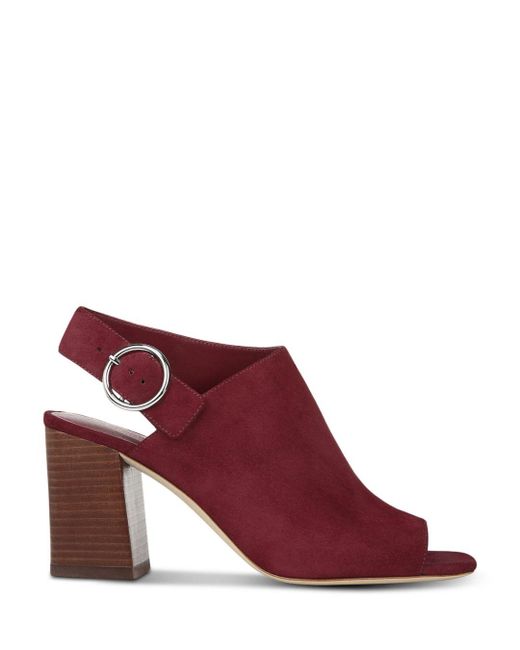 via spiga block heel sandal