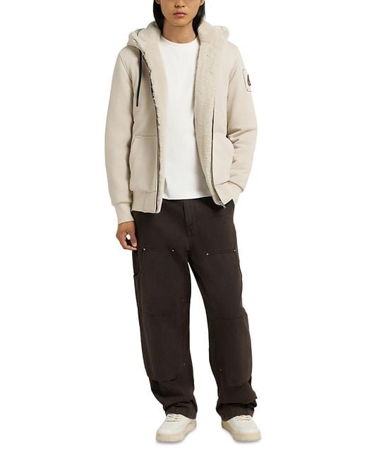 Moose Knuckles White Classic Bunny Down Jacket for men