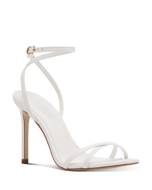 Steve Madden White Jypsey Sandals