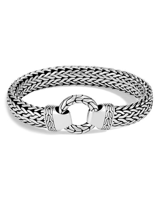 John Hardy Metallic Men's Classic Chain Sterling Silver Bracelet for men