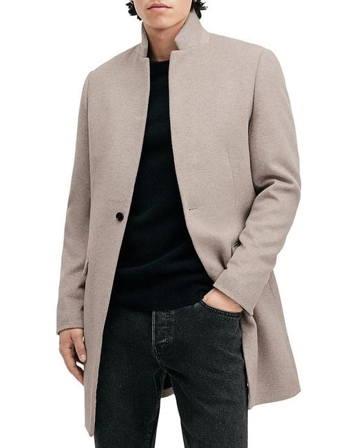 AllSaints Men's Hargrove Slim Fit Coat