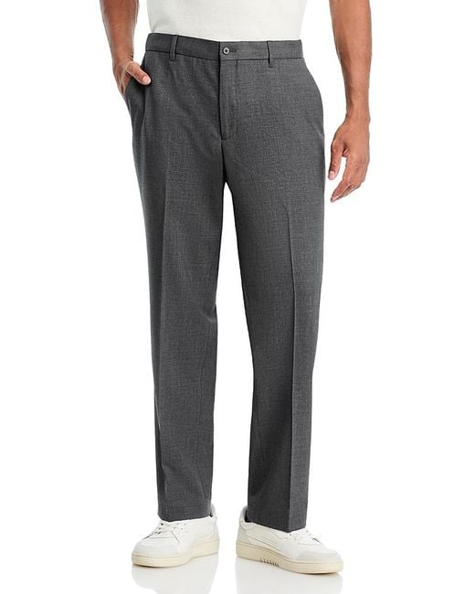Vince Gray Bengaline Drawstring Trousers for men