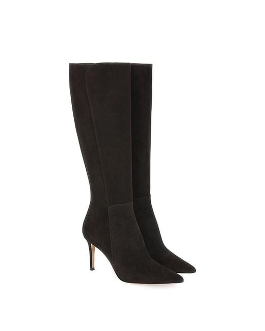 Gianvito Rossi Black Levy Boot