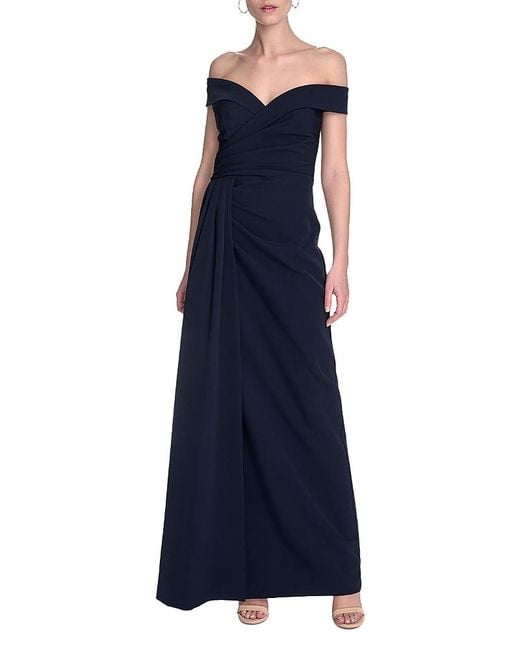 eliza j dresses off the shoulder Eliza J Evening