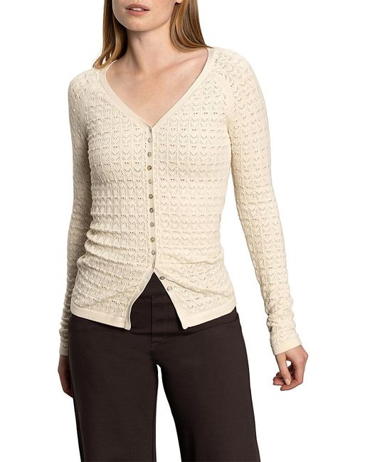 Sanctuary Natural Fitted Raglan Cardigan