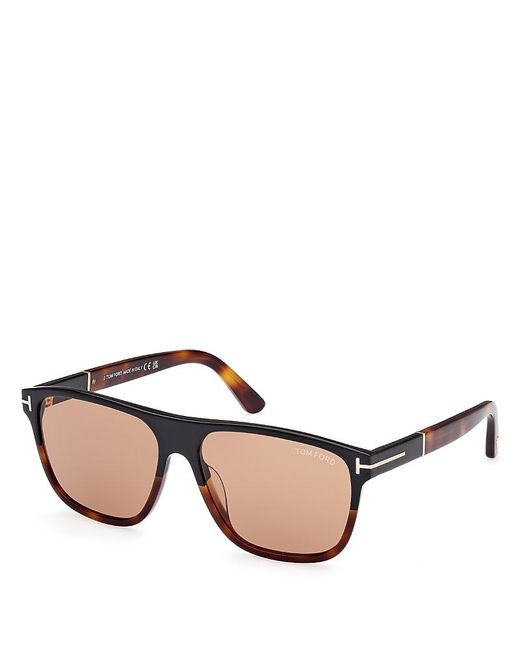 Tom Ford Multicolor Square Sunglasses, 58Mm