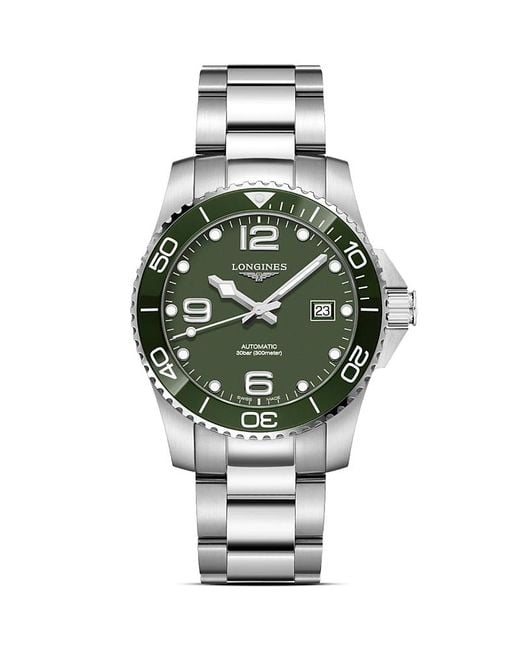 Longines Gray Hydroconquest Watch, 41Mm for men