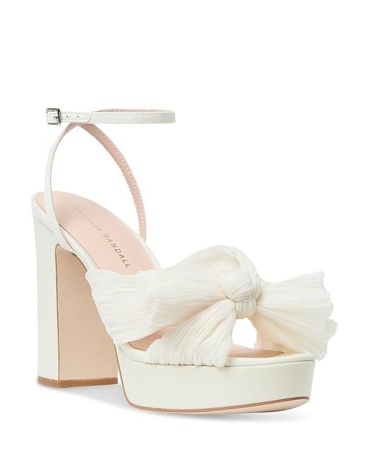 Loeffler Randall Natural Platform Sandals