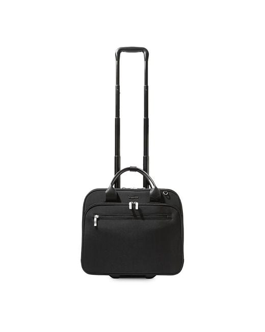 Baggallini Black 2 Wheel Tote