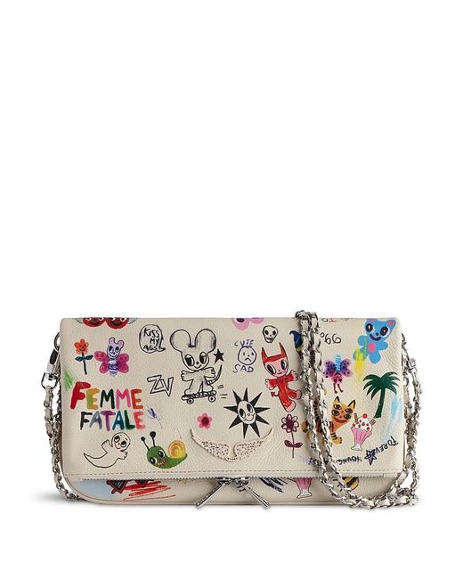 ZADIG & VOLTAIRE Humberto Cruzイラスト入りバッグ Rock Nano Humberto Cruz Crossbody - Zadig & Voltaire
