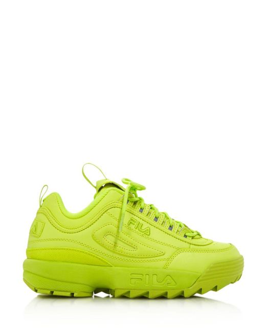Fila Disruptor Premium Green Trainers 