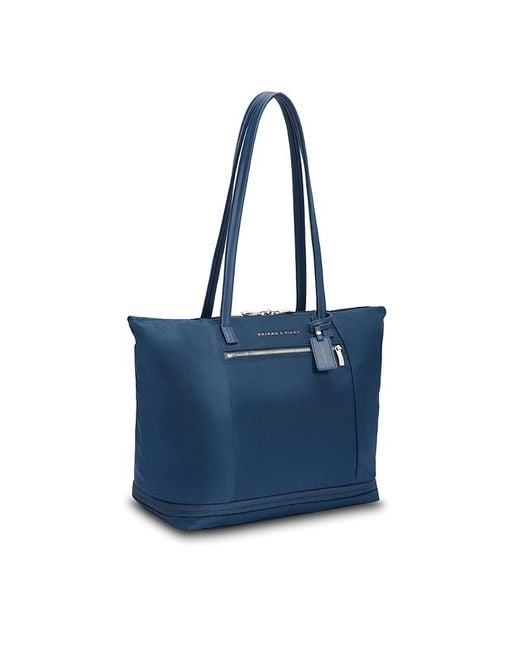 Briggs & Riley Blue Rhapsody Expandable Tote