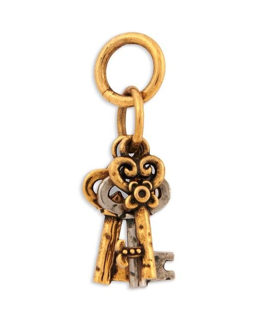 Chloé Metallic Alphabet Multi Key Bag Charm